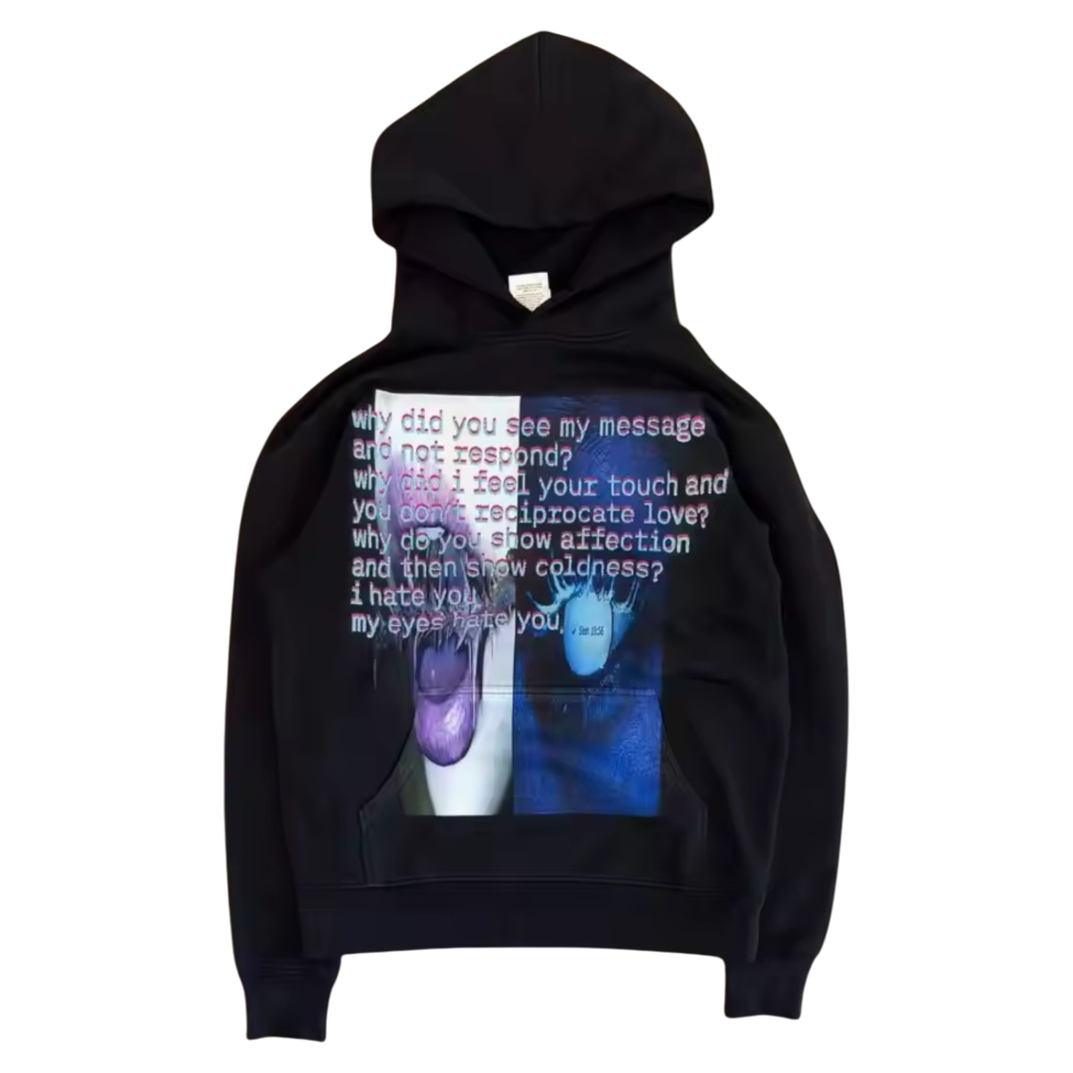 ‘BRXKEN MESSAGES’ HOODIE 𖦏
