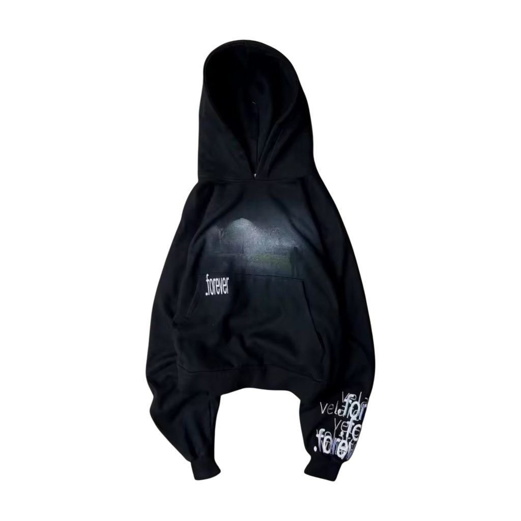 ‘FOREVER’ HOODIE 𖦏