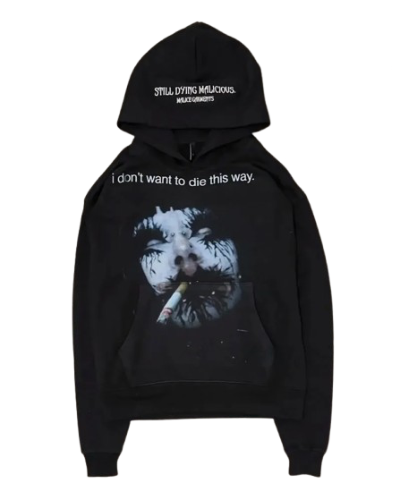 ‘DON'T WANT’ HOODIE 𖦏