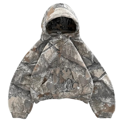 ‘CAMO’ ZIP UP 𖦏