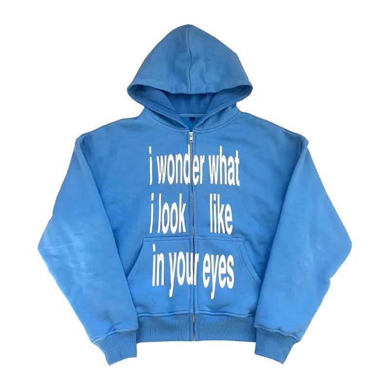 'I WONDER’ ZIP UP 𖦏